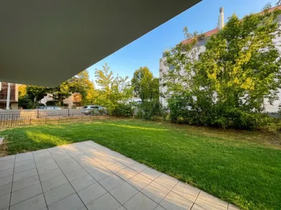 230m² Garten mit Terrasse! Moderne 4-Zimmer-Wohnung mit Kühlung in Strebersdorf!