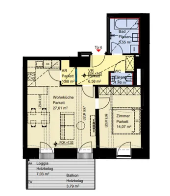 2-Zimmer-Wohnung kaufen in Wien – 57 m², € 479.000 – Bild 21 von 21