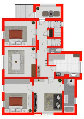 4-Zimmer-Haus kaufen in Tulln – 97 m², € 485.000 – Bild 20 von 21