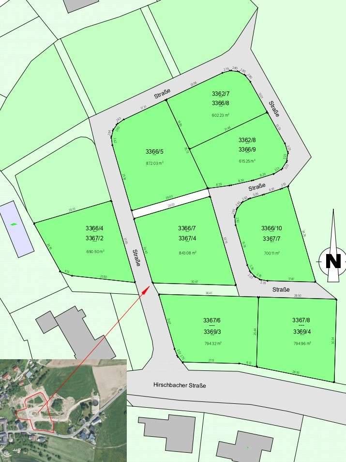Baugrundstücke in Auerbach - Ansicht 2