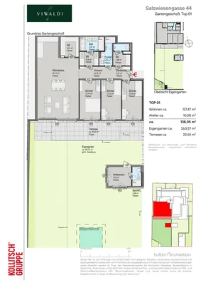 4-Zimmer-Wohnung kaufen in Wien – 137,54 m², € 1.250.000 – Bild 2 von 13