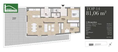 Immobilie kaufen in Graz – 81,77 m², € 671.340 – Bild 4 von 4