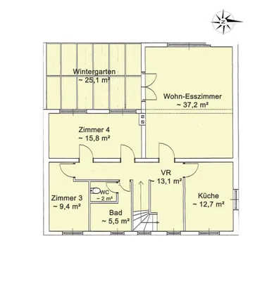 8-Zimmer-Haus kaufen in Wien – 247 m², € 860.000 – Bild 21 von 23