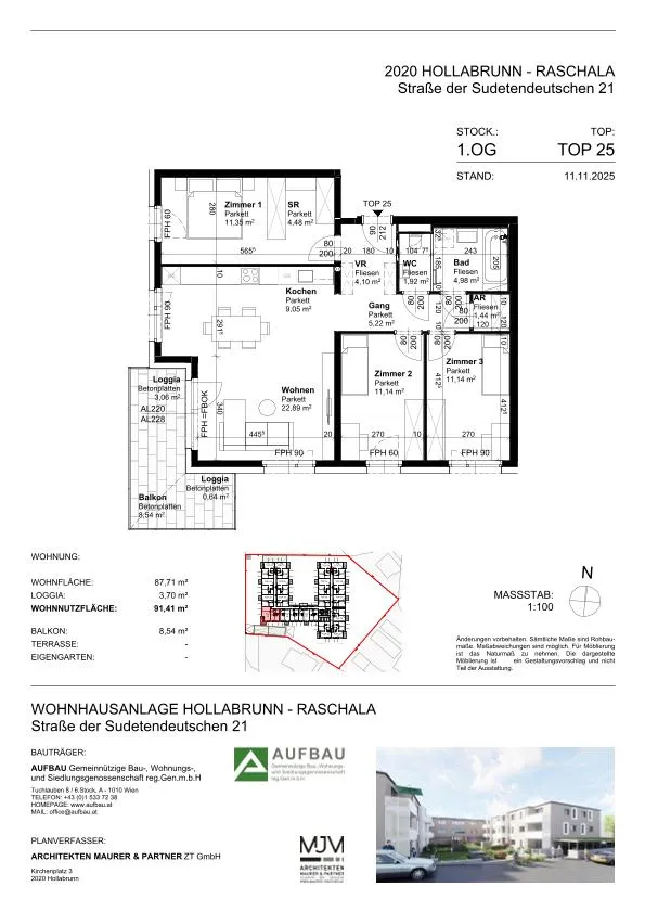 Hollabrunn - Erstbezug - mit Kaufoption - Widok 2