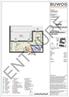 2-Zimmer-Wohnung kaufen in Wien – 36,04 m², € 240.000 – Bild 2 von 8
