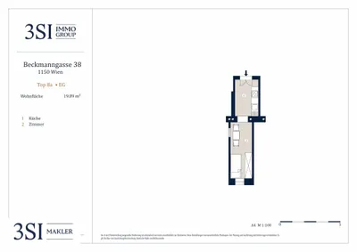 1-Zimmer-Wohnung kaufen in Wien – 19,89 m², € 75.000 – Bild 9 von 9