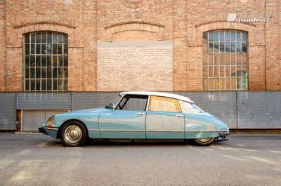 Citroën DS 21 - Bleu Camargue - österr. Erstauslieferung
