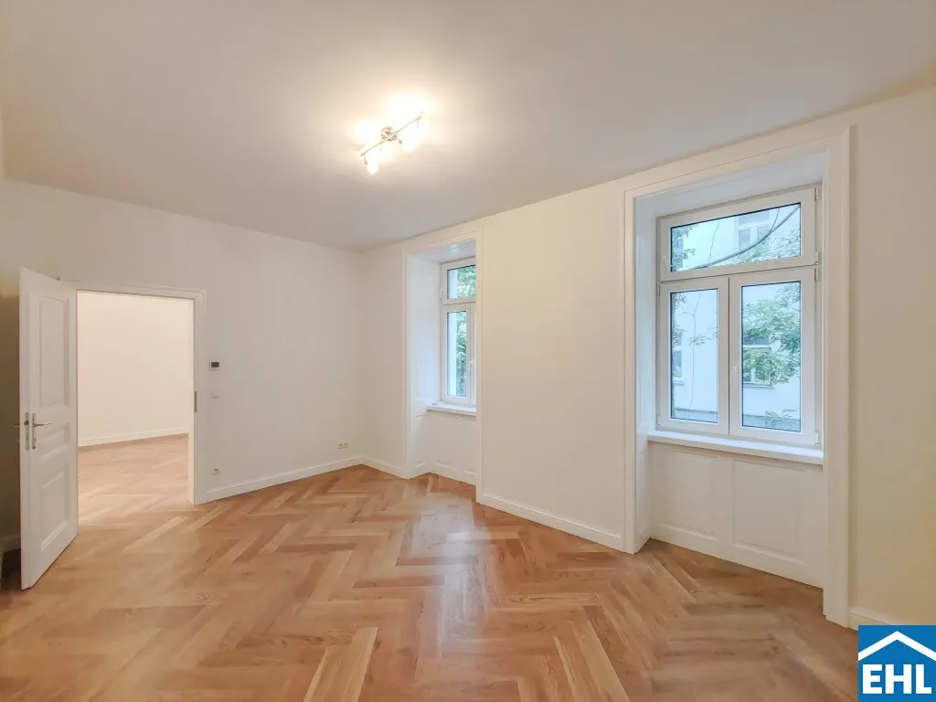 Saniert: Attraktive 2 Zimmer-Altbauwohnung im Stuwerviertel - Ansicht 3