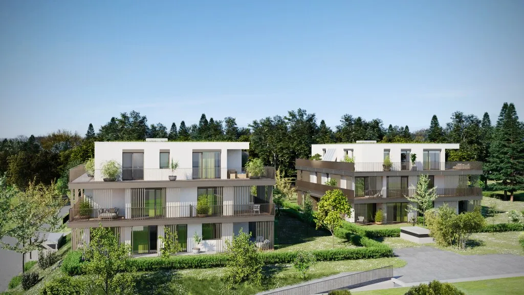 Neubauprojekt in Graz-Mariatrost - Wohnen am Leechwald mit Natur, Ruhe & perfekter Infrastruktur! - Verkaufsstart !! - Widok 3