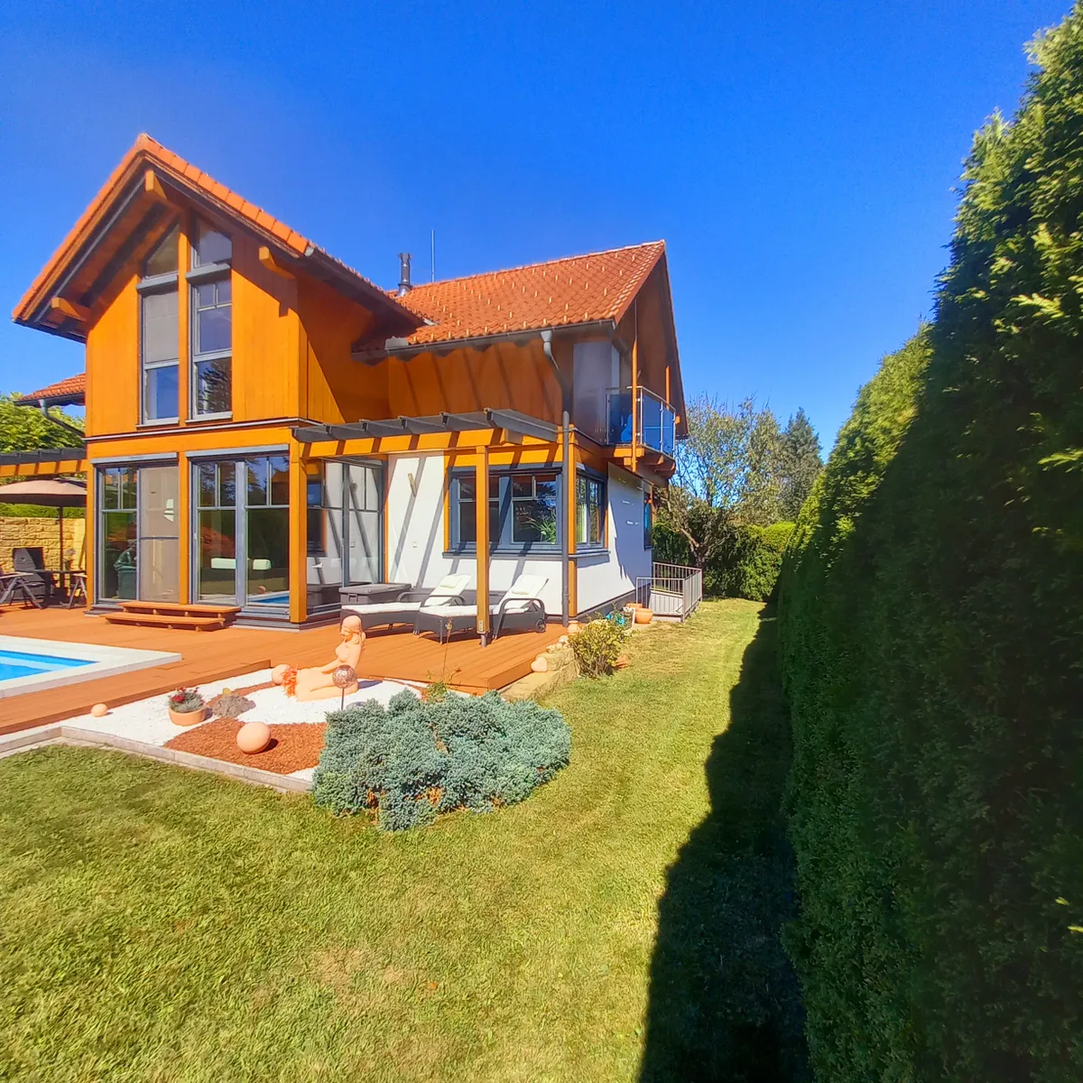 Modernes Griffner - Einfamilienhaus mit Pool, 1032 m² Grund in Vasoldsberg, Provisionsfrei - Ansicht 2