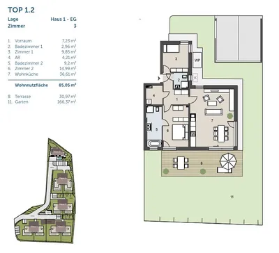 3-Zimmer-Wohnung kaufen in Vöcklabruck – 85,05 m², € 812.500 – Bild 20 von 20