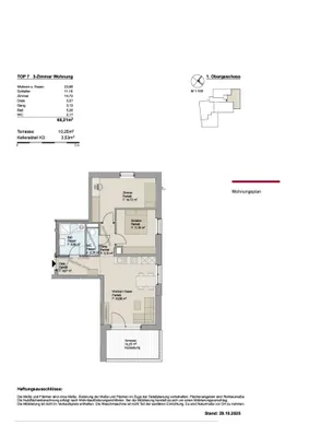 3-Zimmer-Wohnung kaufen in Innsbruck-Land – 65,21 m², € 456.145 – Bild 5 von 5
