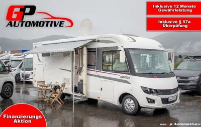 Vollintegriertes Wohnmobil Rapido 896F MEGAGARAGE SAT TV SOLA...