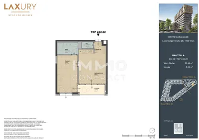 2-Zimmer-Wohnung kaufen in Wien – 50,1 m², € 324.000 – Bild 15 von 15