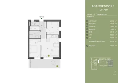 3-Zimmer-Wohnung kaufen in Graz-Umgebung – 64,91 m², € 245.272 – Bild 8 von 8
