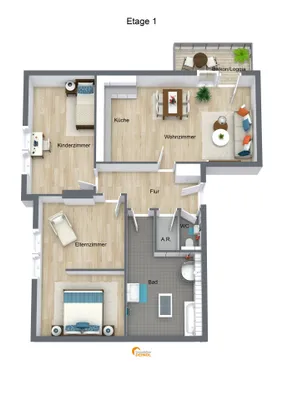 3-Zimmer-Wohnung kaufen in Salzburg-Umgebung – 97 m², € 379.000 – Bild 7 von 7