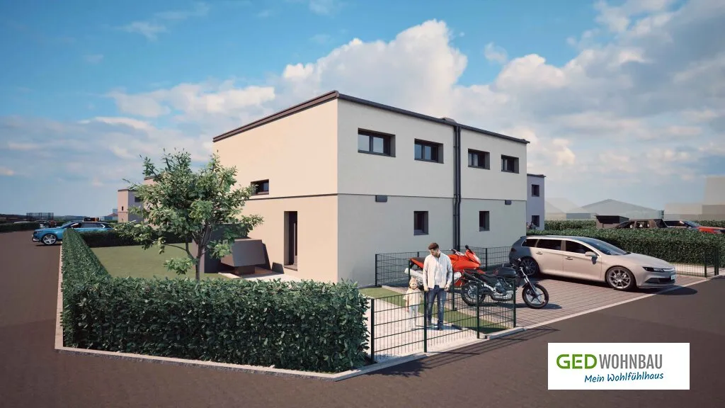 Doppelhaushälfte mit rd. 117 m² WNFL in Großebersdorf - Neubau, Erstbezug, Provisionsfrei direkt vom Bauträger!, Großebersdorf