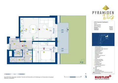 2-Zimmer-Wohnung kaufen in Mödling – 55,06 m², € 264.400 – Bild 7 von 7