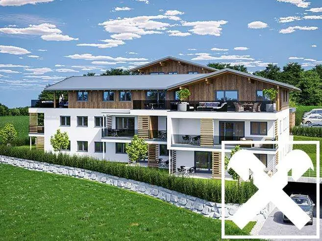 "Wohnen mit Bergblick" - 3 Zimmer Eigentumswohnung C4 - Ansicht 2