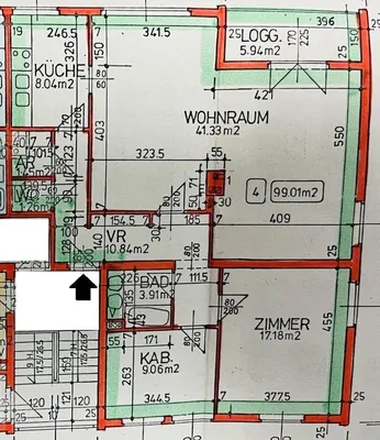 3-Zimmer-Wohnung kaufen in Wien – 93,07 m², € 459.000 – Bild 4 von 10