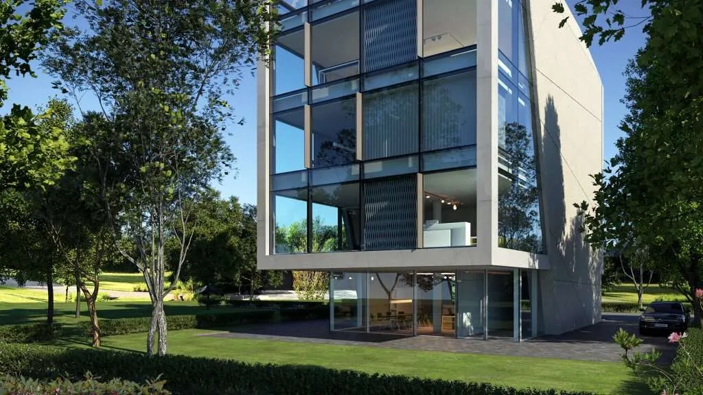 Bauträgerprojekt - Geplantes 4-geschossiges Gewerbeobjekt/Bürogebäude im beliebten Grazer Bezirk Puntigam - Ansicht 2