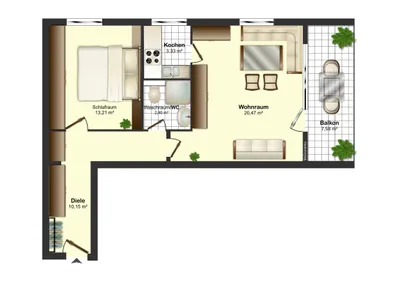 2-Zimmer-Wohnung kaufen in Kitzbühel – 54 m², € 230.000 – Bild 5 von 6