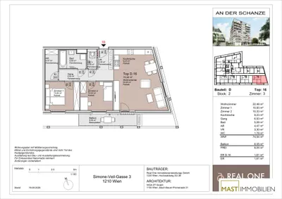 3-Zimmer-Wohnung mieten in Wien – 74,54 m², € 1.650 – Bild 11 von 11
