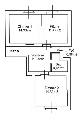 3-Zimmer-Wohnung mieten in Graz – 57 m², € 809 – Bild 35 von 35