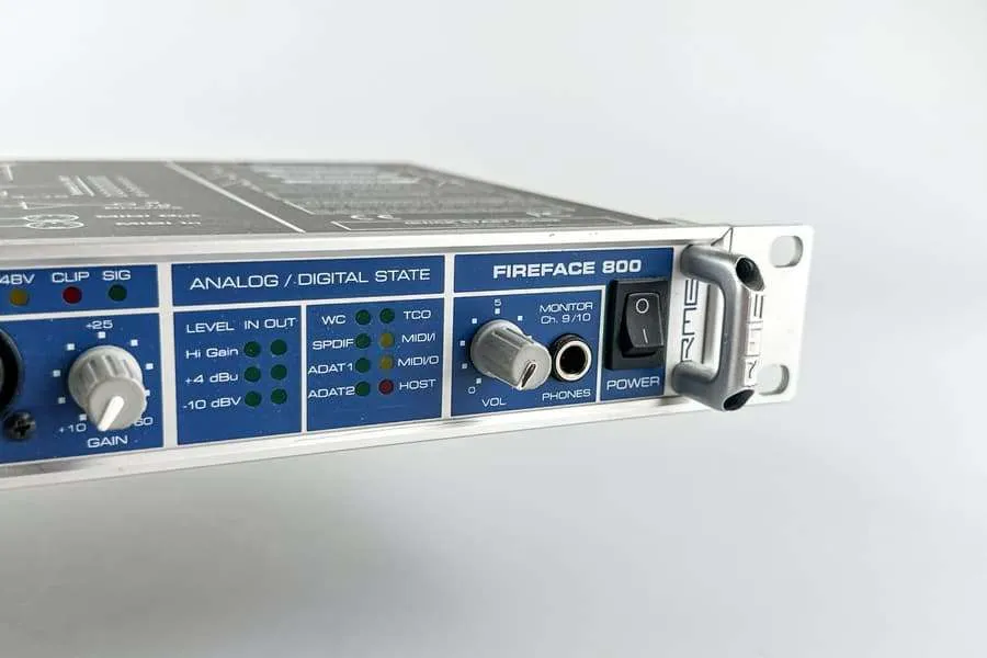 Ff800 Back Rme Used RME Fireface 800 D/A Converters for Sale | HifiShark.com
