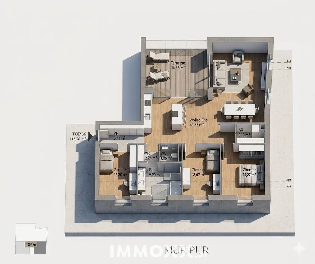 Wohnung – Graz - Ansicht 3
