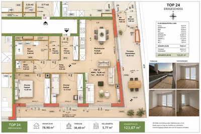 3-Zimmer-Wohnung mieten in Wiener Neustadt – 79 m², € 1.415 – Bild 11 von 11