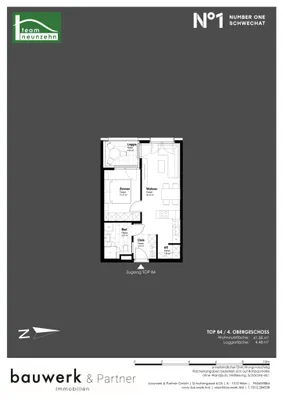 Immobilie kaufen in Bruck an der Leitha – 41,38 m², € 234.700 – Bild 14 von 14
