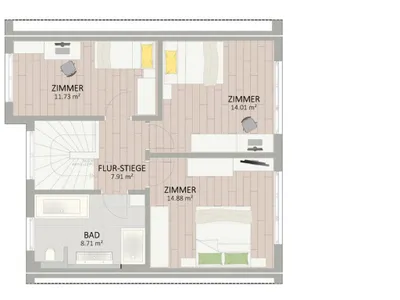 4-Zimmer-Haus kaufen in Wien – 111,71 m², € 749.900 – Bild 11 von 12