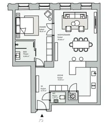 2-Zimmer-Wohnung kaufen in Wien – 77 m², € 580.000 – Bild 5 von 5