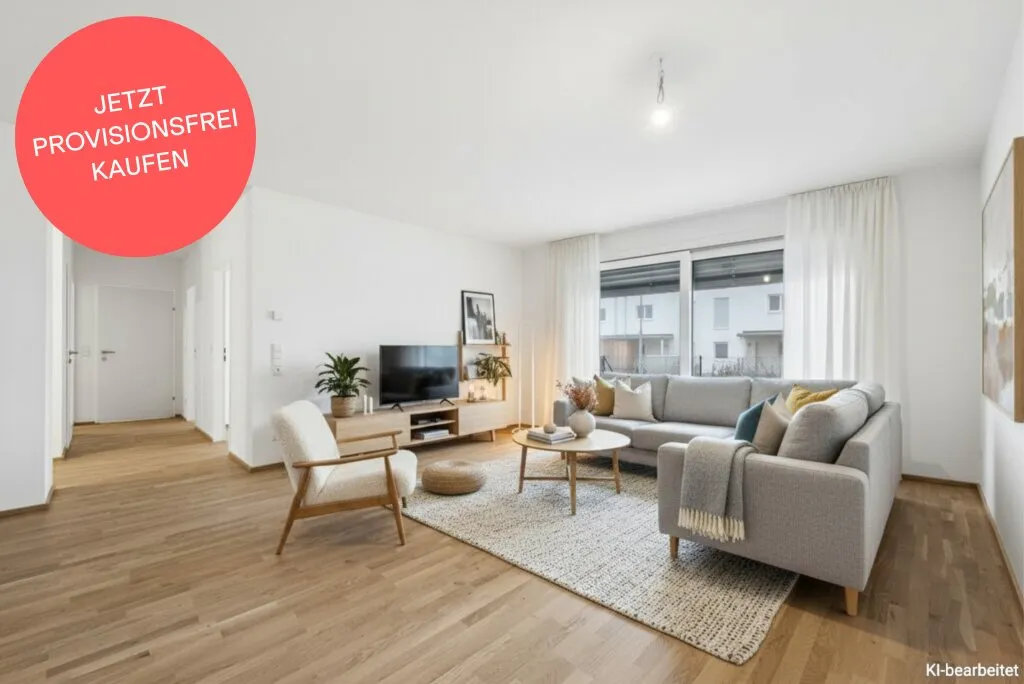 PROVISIONSFREI! Lichtdurchflutete 3-Zimmer-Wohlfühlwohnung mit Garten | Süd-West-Ausrichtung, Wiener Neustadt