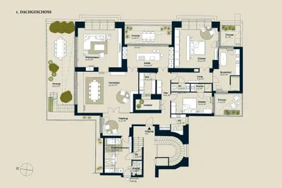 5-Zimmer-Wohnung mieten in Wien – 261,63 m², € 13.771 – Bild 2 von 19