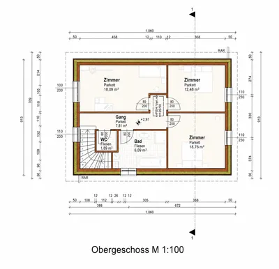 5-Zimmer-Haus kaufen in Wiener Neustadt Land – 122 m², € 548.000 – Bild 17 von 18