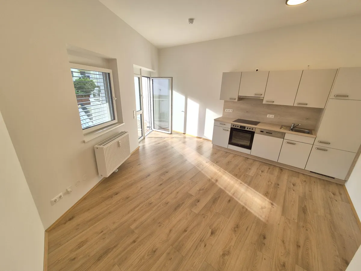 Helle 1-Zimmer-Wohnung im hochwertigen Neubau - Widok 2