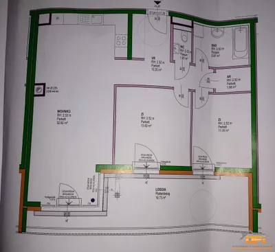 3-Zimmer-Wohnung mieten in Wien – 76,25 m², € 1.300 – Bild 22 von 22