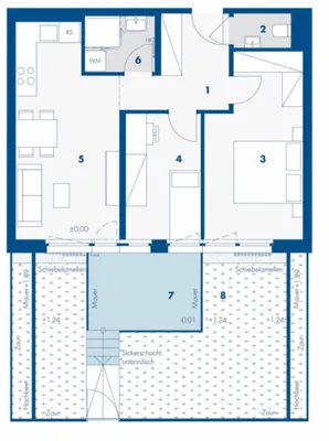 3-Zimmer-Wohnung kaufen in Wien – 50,87 m², € 358.000 – Bild 2 von 13
