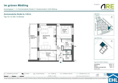 3-Zimmer-Wohnung kaufen in Mödling – 68,55 m², € 515.000 – Bild 10 von 10