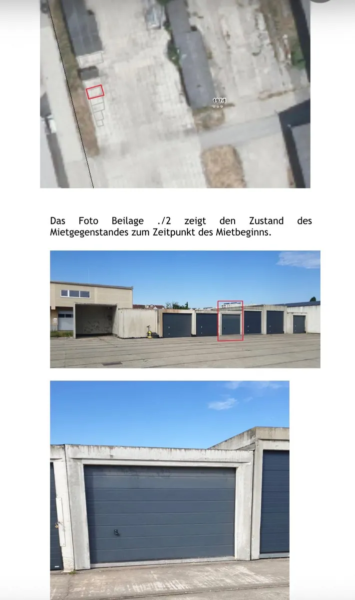 Versperrbare Garage/ Lagerbox mit Strom - 16 m² in Krems - Ansicht 2