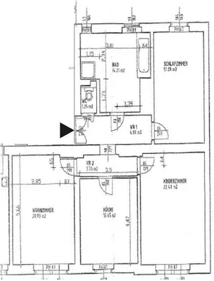 4-Zimmer-Wohnung mieten in Graz – 102 m², € 949 – Bild 13 von 14