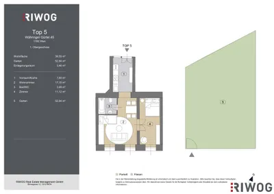 2-Zimmer-Wohnung kaufen in Wien – 39,55 m², € 230.000 – Bild 24 von 24