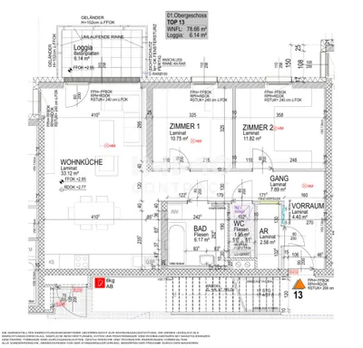 3-Zimmer-Wohnung mieten in Krems Land – 78,66 m², € 1.032 – Bild 18 von 18