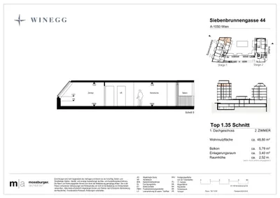 Immobilie kaufen in Wien – 48,8 m², € 445.200 – Bild 8 von 8