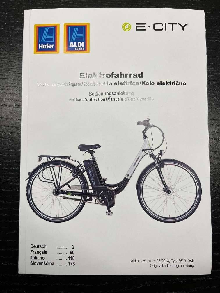 Damen E-Bike Prophete "E-City" von Hofer,  50,- (3741 Pulkau) - willhaben