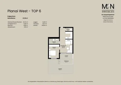 2-Zimmer-Wohnung kaufen in Liezen – 47,06 m², € 624.914 – Bild 4 von 4