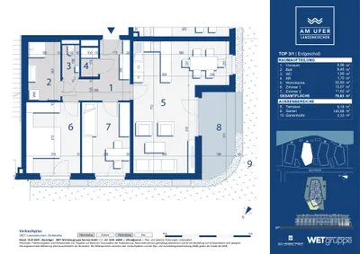 3-Zimmer-Wohnung kaufen in Wiener Neustadt Land – 76,63 m², € 358.500 – Bild 7 von 7