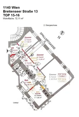 3-Zimmer-Wohnung kaufen in Wien – 72,11 m², € 369.000 – Bild 20 von 21